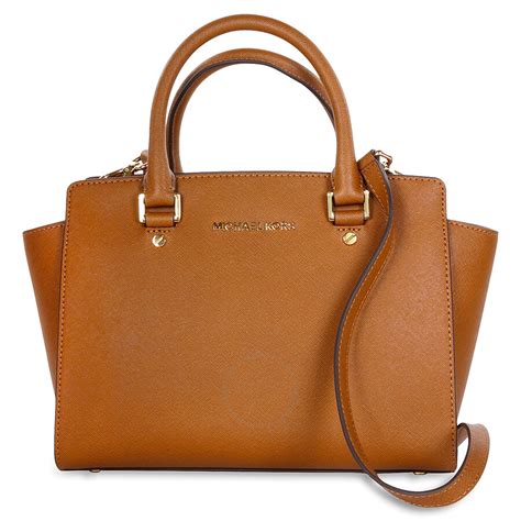 michael kors small selma satchel|Selma Saffiano Leather Medium Satchel .